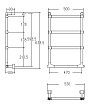 Полотенцесушитель электрический Margaroli Sole 5124704CRNB