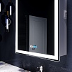 Зеркальный шкаф Silver Mirrors Киото LED-00002358 60 см, с подсветкой и часами