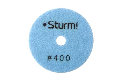 Круги шлифовальные гибкие Sturm ! 9012-W100-400