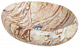Раковина CeramaLux Stone Edition Mnc161 60.5 см бежевый/коричневый