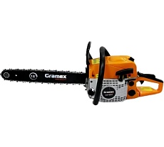 Пила бензиновая цепная Gramex CS-1834 2,5кВт/3,4 л.с, шина 18&quot;, 45 см, 0,325, 1.3 мм ,72 зв(1/2) 98046