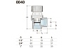 Предохранительный клапан SR Rubinetterie 1/2", 3 BAR 0040-1500GD00
