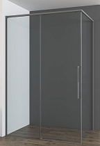 Душевой уголок Vincea Ultima VSR-7UL1012CLGM 120x100 вороненая сталь, прозрачное