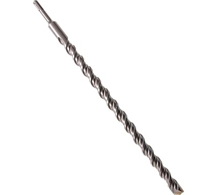 Бур по бетону, двойная спираль, Cobalt W-tip (22x460 мм; SDS PLUS) Denzel 705054