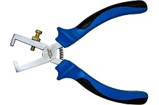 Съемник изоляции Промлайн 160мм, сталь cr-v, двухкомпонентные рукоятки ПЛ01308160_z022