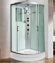 Душевая кабина WeltWasser WW500 WERRA XL 804 80x80 с г/м, хром, прозрачное 10000014044