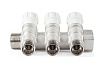 Коллектор с регулировочными вентилями PROFACTOR в/н 3/4" х 3 вых 1/2"нар PF MV 268.3