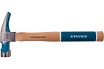 Молоток-гвоздодер Gross 680 г, угол 75, магнит, обрезиненная рукоятка american hickory 10425
