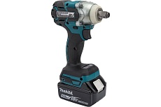 Аккумуляторный ударный гайковерт Makita бесщеточный, 18 В, 1x5 Ач Li-ion, 0-1800/2600/3500у/м, 280 Нм, квадрат 1/2&quot;, 1.7 кг, кор., подсв, М10-М20, кейс DTW285RTK