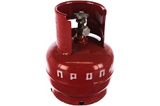 Баллон 5 л стальной для сжиженных углеводородных газов BlackWeld 142590