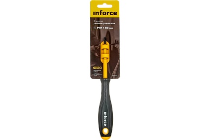 Отвертка диэлектрическая PH1х80мм Inforce 06-09-74