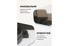 Тиски стальные поворотные с наковальней FORSTIME 5&quot; (125мм) FT-6540105(60287)