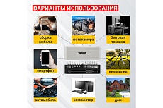 Набор отверток для точных работ Kranz RA-01 25 предметов в кейсе, сталь S2 KR-12-4751