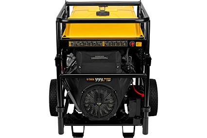 Бензиновый генератор Denzel PS-180EAD-3 18 кВт, 230/400 В, 65 л, разъём ATS, переключение режима, электростартер 946994