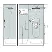 Верхний душ Hansgrohe Rainmaker Select 460 2jet 24005600 черный/хром