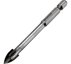 Сверло твердосплавное по керамограниту, стеклу и керамике MKSS Toolbox QUADRO 6мм TS4006