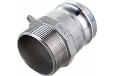 Камлок тип F (ниппель; наружная резьба BSP; 50 мм-2&quot;; нержавеющая сталь) TITAN LOCK TL200FSS