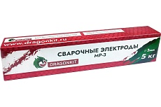 Электроды МР-3 3 мм, 5 кг DRAGONKIT 00-00002756
