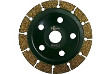 Чашка шлифовальная с твердосплавным напылением (125х22.23 мм) TRIO-DIAMOND 390125