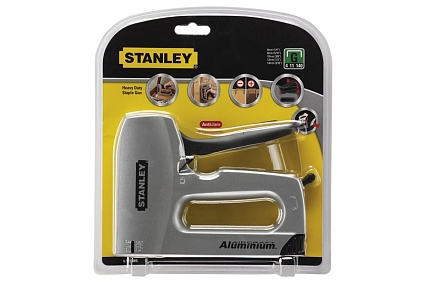 Степлер с регулировкой силы удара High/Low для скоб типа G 6-14мм Stanley Heavy Duty 6-TR150HL