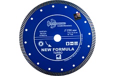 Диск алмазный отрезной Турбо New Formula (230х22.23 мм) TRIO-DIAMOND T106