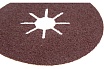 Круг шлифовальный фибровый Flex 243-008 (5 шт; 125 мм; P40; 12000 об/мин; 80 м/с) Hammer 526836