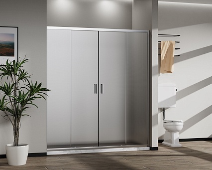 Душевая дверь Vincea Сити (City) VDS-5CT2170MT 170x195 хром, текстурное