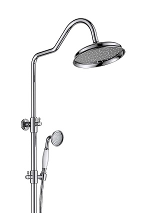 Душевая стойка Aquatek Классик AQ2563CR термостат, хром