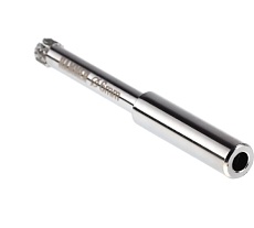 Коронка алмазная трубчатая по керамограниту Flex 226-001 DHS (6х60 мм; высота сегмента 5 мм; A3; 60Р) Hammer 58964