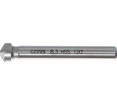 Зенковка (8.3х6х49 мм; Z3; 120°; HSS) Bucovice Tools 830083