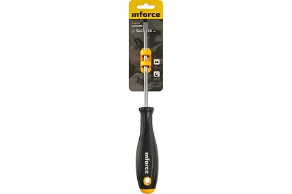 Шлицевая отвертка Inforce SL6x150 06-09-61