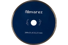 Диск отрезной алмазный Керамика (200х25.4/22.23 мм) Almarez 302200