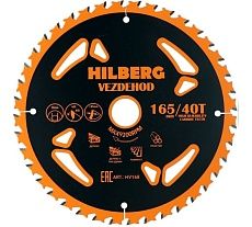 Диск пильный Vezdehod 165х20 мм, 40Т, 18º Hilberg HV168