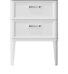 Тумба под раковину Kerama Marazzi Pompei New 60 см 2 ящика, белый глянцевый PO.N.60.2\WHT