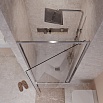 Душевая дверь Niagara Nova 100x195 прозрачное, хром NG-66-10A