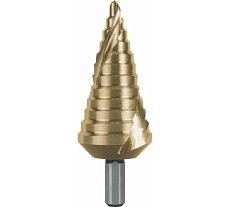 Сверло ступенчатое (6-37 мм; HSS-TiN) RUKO 101060T