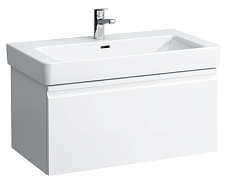 Мебель для ванной Laufen Pro S 105 см 2 ящика, белый глянцевый
