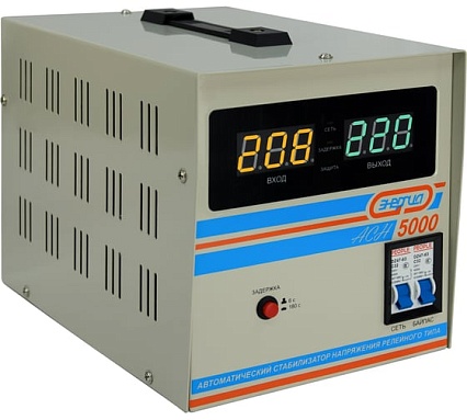 Стабилизатор с цифровым дисплеем Энергия АСН-5000 Е0101-0114