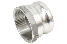 Алюминиевый камлок TITAN LOCK типа А серия EcoLine, ниппель внутр. резьба BSP 3&quot; TL300AAL-EL