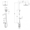 Душевая стойка Lemark LM8809C