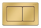 Кнопка смыва Caprigo Bricks BS003-oro золото матовое