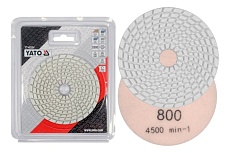Диск алмазный шлифовальный 100 мм, Р800 Yato YT-48204
