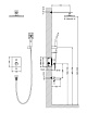 Душевой набор Timo Torne SX-4399/03SM термостат, черный