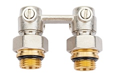 Узел нижнего подключения радиатора DN.ru 1/2x3/4 прямой D220-02196