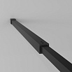 Душевая перегородка Niagara Nova NG-680-10BLACK 100x195 прозрачная с рисунком, профиль черный матовый