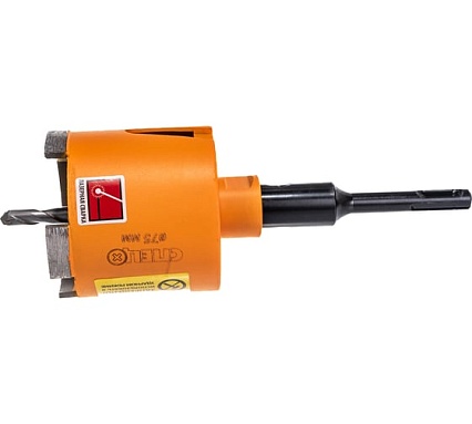 Коронка алмазная по бетону (75х90 мм; M16х110; SDS-plus) Спец СПЕЦ-0630002