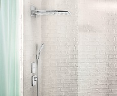 Модуль Hansgrohe ShowerSelect Glass 15736400 белое стекло