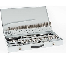 Набор ручных метчиков и плашек GSR DIN 352/223 HSSE M3-M24 64 предмета B08431050