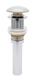 Донный клапан AQUAme AQM7002-0MFG без перелива, светло-серый матовый