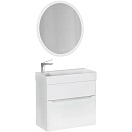 Мебель для ванной Jorno Folk 65 см белый